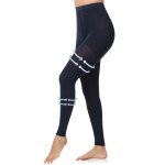 beister Medical Compression Pantyhose for Women & Men, 20-30mmHg Graduated Support Tights, Opaque Footless Waist High Compression Stockings & Leggings for Varicose Veins, Edema, Flight, DVT