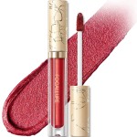 FOCALLURE Metallic Liquid Lipstick,Non Stick Cup Lip Gloss,High Impact Lip Color with Transfer-proof Wear,Long Lasting & Waterproof Lipstick Makeup for Women,RD02 Painkiller