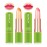 BKPPLZP 2 Pack Crystal Flower Jelly Lipstick,Magic Color Changing Lipstick,PH Clear Temperature Color Changing Lip Gloss,Lip Balm,Long Lasting Nourishing Moisturizing Lip Stick Set G