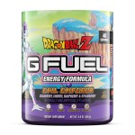 G Fuel Dragon Ball Z Energy Drink Powder, Pre Workout Caffeine Mix for Gaming, Sugar Free Focus Amino, Vitamin + Antioxidants, 9.9oz (Berry Medley, 40 Servings)