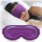 Weighted Eye Mask for Women - 3D Blackout Sleep Mask for Deep Sleep, Postpartum Gift, Lash-Friendly - Long Flight Travel, Cruise Ship, Car Camping Essentials, Purple