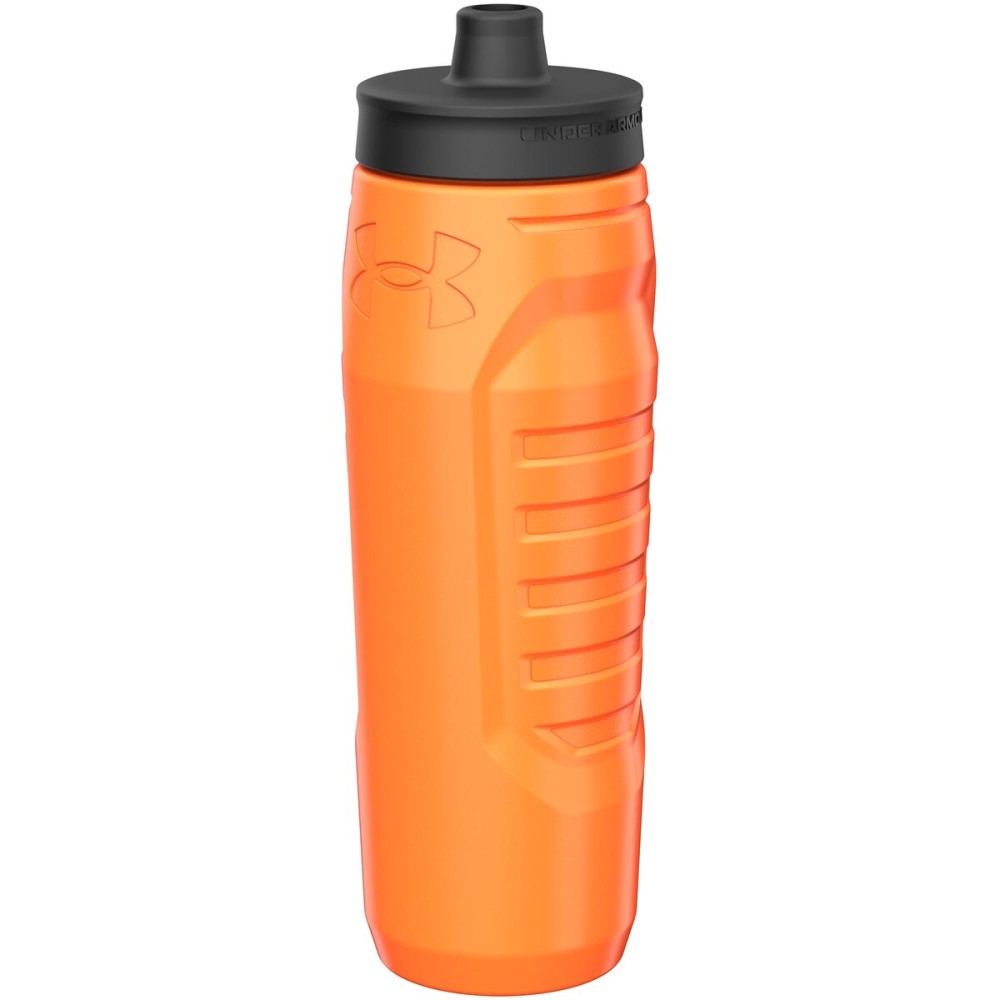 Under Armour Squeeze Water Bottles, 32 oz Water Bottles, Sideline Sports Water Bottle with Quick-Shot Lid, Quick & Easy Hydration, Gym Water Bottles, Squeeze Bottle, 1 32oz Bottle