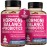 (2 Pack) Hormone Balance + Probiotics for Women (3450mg) Natural Relief for Menopause, Hot Flashes, PMS, Bloating | 4:1 Chasteberry, Dong Quai, Black Cohosh | Non GMO|240 V Capsules