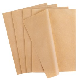 Koogel 330 Sheets Brown Tissue Paper Bulk, 14 x 10 Inch Kraft Gift Wrapping Tissue Paper for Wedding Birthday DIY Crafts Art Project