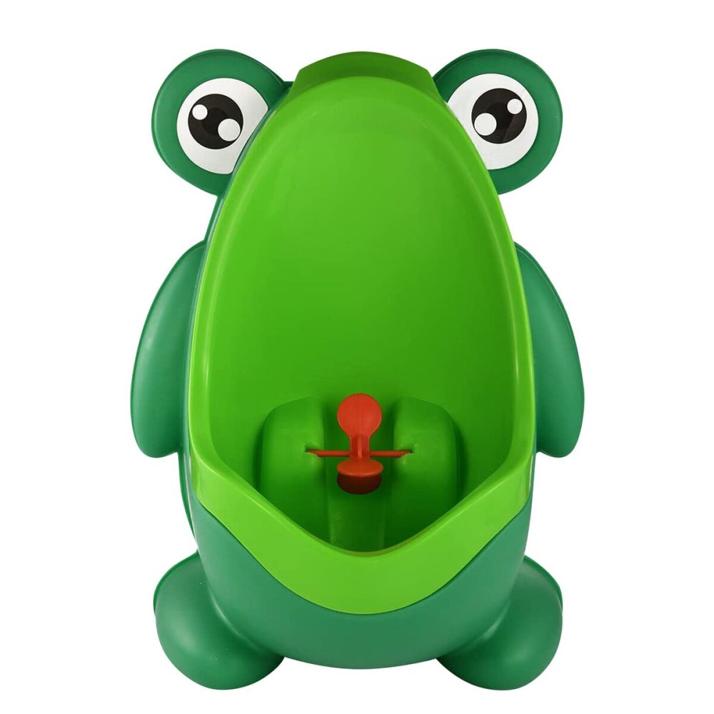Foryee Potty Training Urinal for Boys Cute Whale with Funny Aiming Target - Green