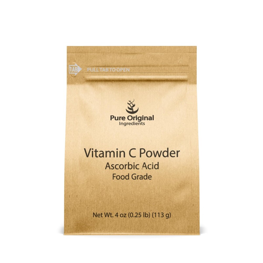 PURE ORIGINAL INGREDIENTS Vitamin C Powder, 11 oz, Ascorbic Acid