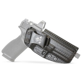 CYA Supply Co.- Carbon Fiber Optics Ready IWB Holsters - Fits Springfield Echelon - Veteran Owned - Made in USA