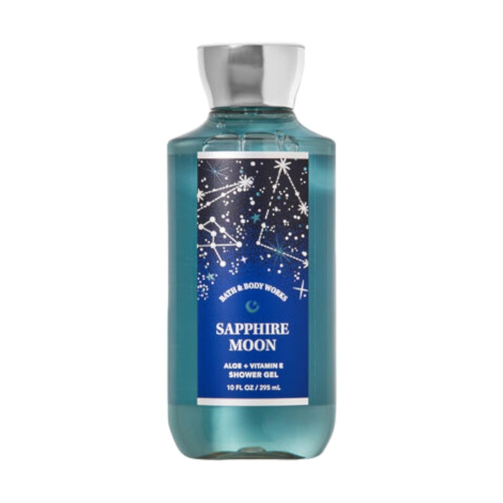 Bath & Body Works Signature Collection Shower Gel For Women10 fl oz (Sapphire Moon)