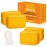 LOYATRO Kojic Acid Turmeric Soap Bar Dark Spots for Face & Body, Deep Cleansing, Gentle Soap Sensitive Skin Formula, All Skin Types 4Pack