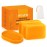 LOYATRO Kojic Acid Turmeric Soap Bar Dark Spots for Face & Body, Deep Cleansing, Gentle Soap Sensitive Skin Formula, All Skin Types 2Pack with Dish