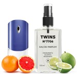 TWINS Impression of Blue Label | Perfume for Men Eau de Parfum | No.7706 | 3.4 Fl Oz / 100 ml