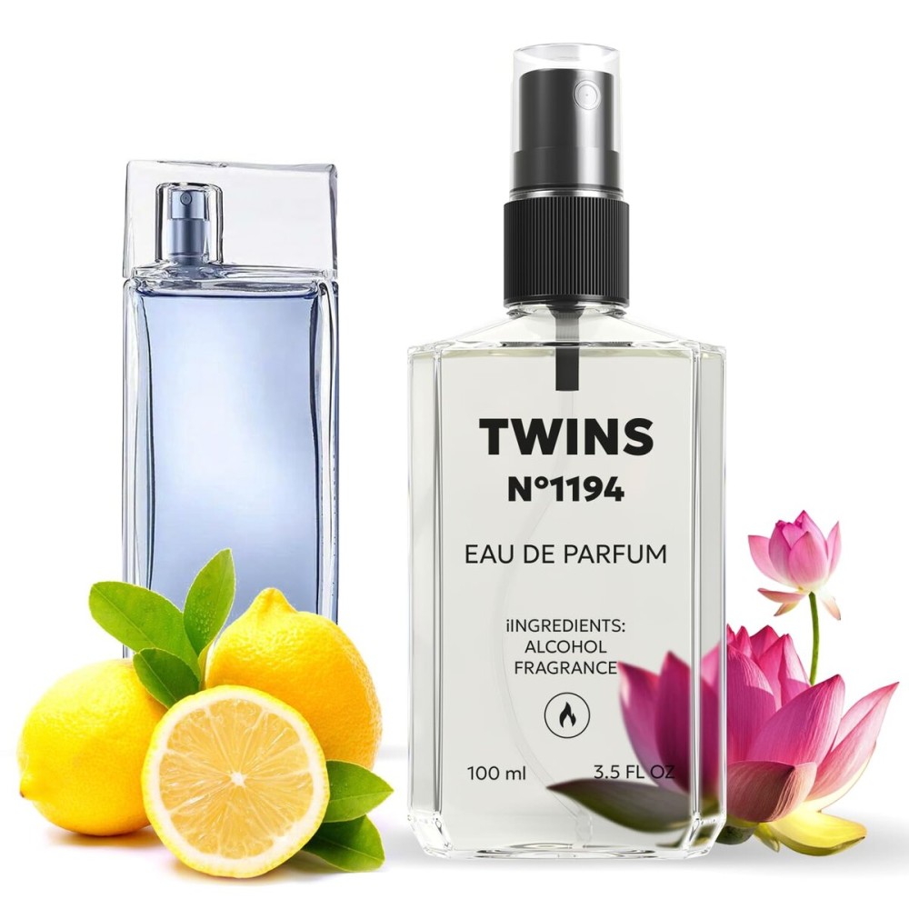 TWINS Impression of L\'eau par Pour Homme | Perfume for Men Eau de Parfum | No.1194 | 3.4 Fl Oz / 100 ml