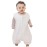 Tealbee Dreamsuit Toddler Sleep Sack with Feet - Walker Sleep Bag with Legs, Rayon made from Bamboo, All Season 1.2 TOG, 2-Way Zipper, 3T-4T - Undyed