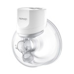 Momcozy Breast Pump S12 Pro Hands-Free, Wearable & Wireless Pump with Soft Double-Sealed Flange, 3 Modes & 9 Levels Double Electric Pump Portable, Smart Display, 24mm, 1 Pack, White