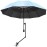 UPF 50+ Beach Umbrella with Adjustable Universal Clamp