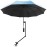 XLINGZA UPF 50+ Beach Umbrella with Adjustable Universal Clamp