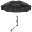 UPF 50+ Beach Umbrella with Adjustable Universal Clamp