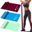 A AZURELIFE Resistance Bands,Professional Long Non-Latex Elastic Stretch Bands,Exercise Bands for Physical Therapy, Yoga, Pilates, Rehab, at-Home or The Gym Workouts, Strength Training