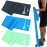 A AZURELIFE Resistance Bands,Professional Long Non-Latex Elastic Stretch Bands,Exercise Bands for Physical Therapy, Yoga, Pilates, Rehab, at-Home or The Gym Workouts, Strength Training