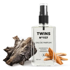 TWINS Impression of Mol. 04 | Unisex Perfume for Women and Men Eau de Parfum | No.1137 | 3.4 Fl Oz / 100 ml