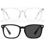 Cyxus Blue Light Glasses+Photochromic Glasses UV Protection Reduce Eye Strain Computer Glasses for Men Women 402B030
