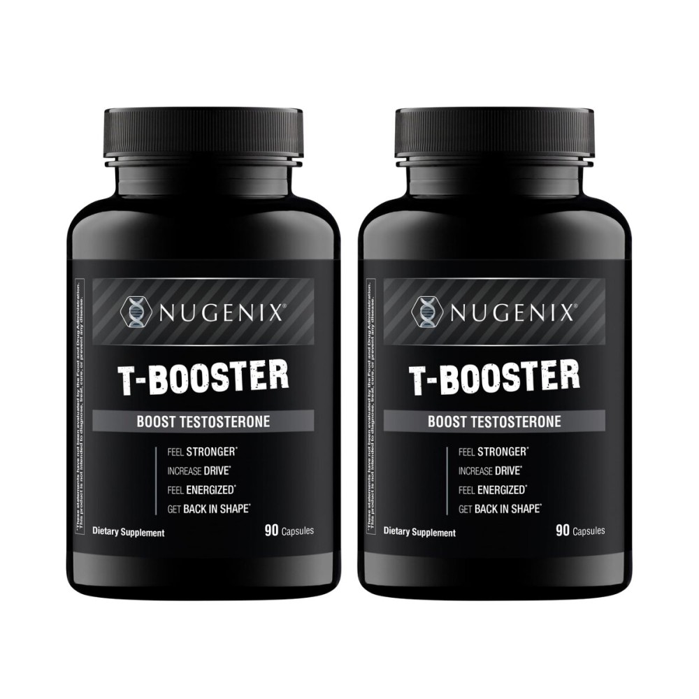 Nugenix T Booster - Free Testosterone Booster Supplement for Men, 180 Count