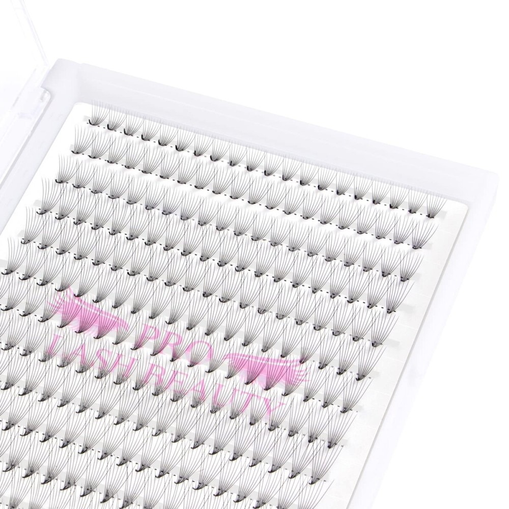 Premade Fans Eyelash Extensions 3D-D-0.10-13 Short Stem Premade Volume Eyelash Extensions 9 to 20 mm Pre made Lash Fans 3D 5D 7D Volume Lash Extensions .07 .10 C D Curl(3D-D-0.10,13mm)