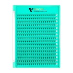 VAVALASH 320 Fans Premade Fans Eyelash Extensions 8D 10D 12D 14D 16D 20D 0.03 0.05 0.07 Thickness C/D Curl Middle Stem Heat Bonded Premade Fans Volume Lash Extensions (320 Fans-10D-0.07-C-11mm)
