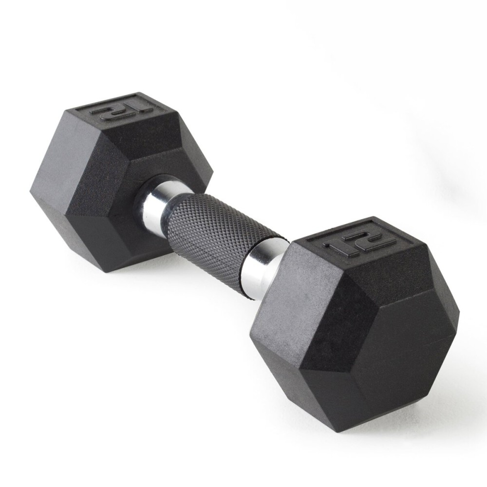 CAP Barbell Coated Dumbbell Weights with Padded Grip, Single, 12 LBS