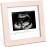 KeaBabies Baby Sonogram Picture Frame - Modern Ultrasound Picture Frames for Mom to Be, First Pregnancy Gifts for Expecting Mom & First Time Dad, Baby Gender Reveal Gifts (Petal Pink)