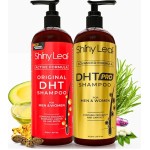 DHT Blocking Shampoo Bundle - Anti-Hair Loss Shampoos For Women and Men With Biotin, Procapil and Capyxil For Daily Use, 2 x 16 oz by Shiny Leaf