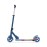 Jetson Highlight 2-Wheel Kick Scooter, Kinetic Lights on Deck and Wheels, 6 Inch Wheels, Rear Brake, Easy-Folding Mechanism, Ages 6+, Blue, JHGLT-BLU