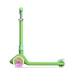 Jetson Bloom Go & Grow Kids 3-Wheel Light-Up Kick Scooter, Lights on Stem & Wheels, Adjustable Height Handlebar, Rear Brake, Easy-Folding Mechanism, Ages 3+, Green, JBLOOM-GRN