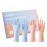 COOLJOB 2 Pairs Thickened Rubber Gloves with Cotton Lining & Non-slip Grip, Colorful Household Long Lasting Dishwashing Gloves for Kitchen & Bathroom Cleaning, Orange & Blue, Large