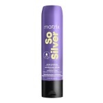 Matrix So Silver Purple Conditioner - Tones Blonde & Grey Hair, Eliminates Brassiness, Infused With Purple Pigments, Salon-Quality, Vegan