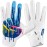 Grip Boost Football Gloves - Peace Stealth 6.0 Boost Plus Sticky Technology - Adult and Youth Football Gloves for Wide Receiver - Men\'s and Boys Sizes (Crucial, Medium)
