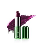 Clinique Pop Longwear Lipstick | Long Lasting, Satin, Matte + Shine, Blackberry Pop, 1 Count