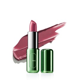 Clinique Pop Longwear Lipstick | Long Lasting, Satin, Matte + Shine, Cute Pop, 1 Count