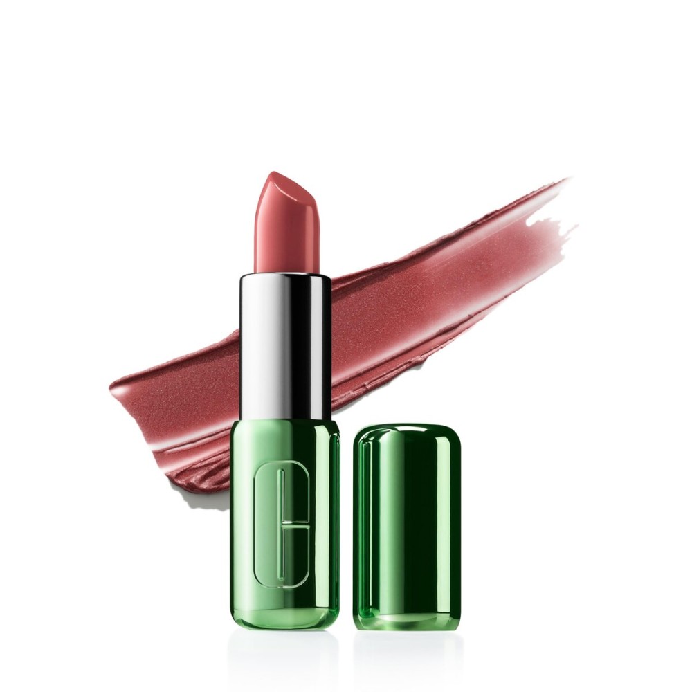 Clinique Pop Longwear Lipstick | Long Lasting, Satin, Matte + Shine, Fig Pop, 1 Count