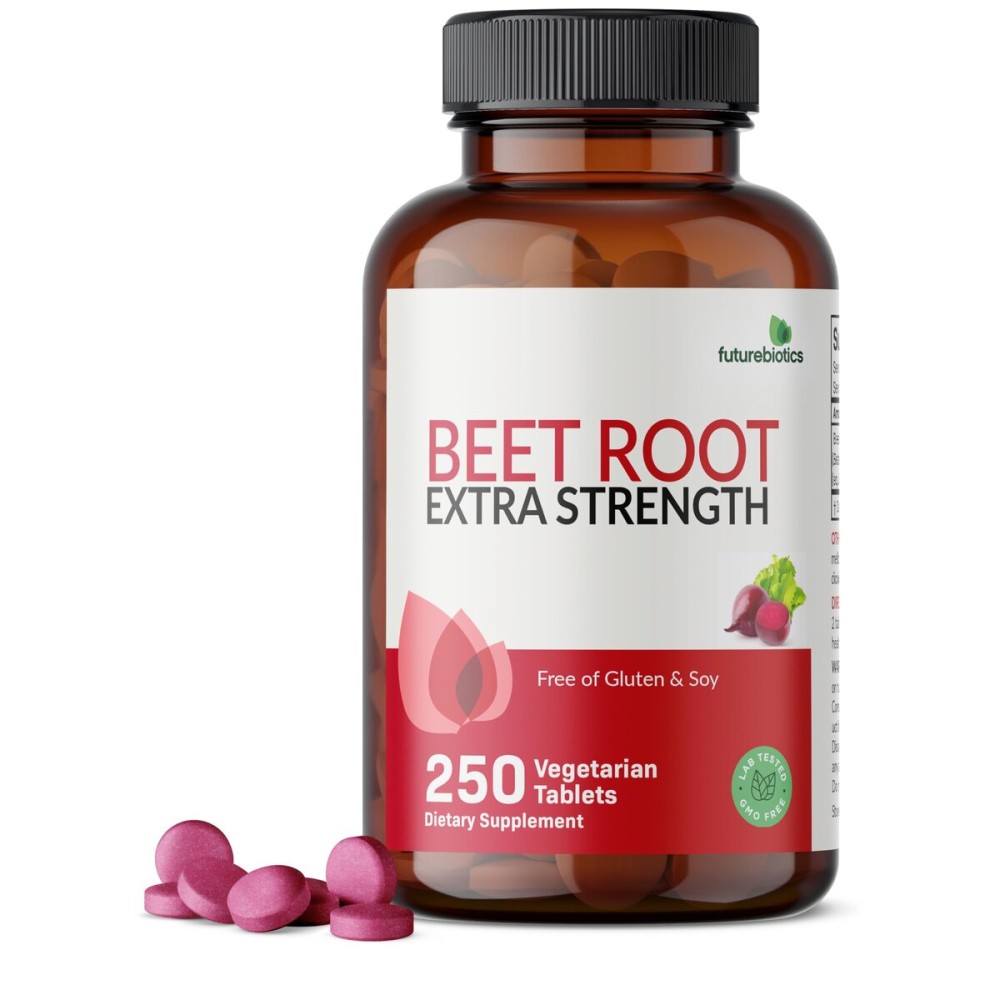 Futurebiotics Beet Root Extra Strength, Non-GMO, 250 Vegetarian Tablets