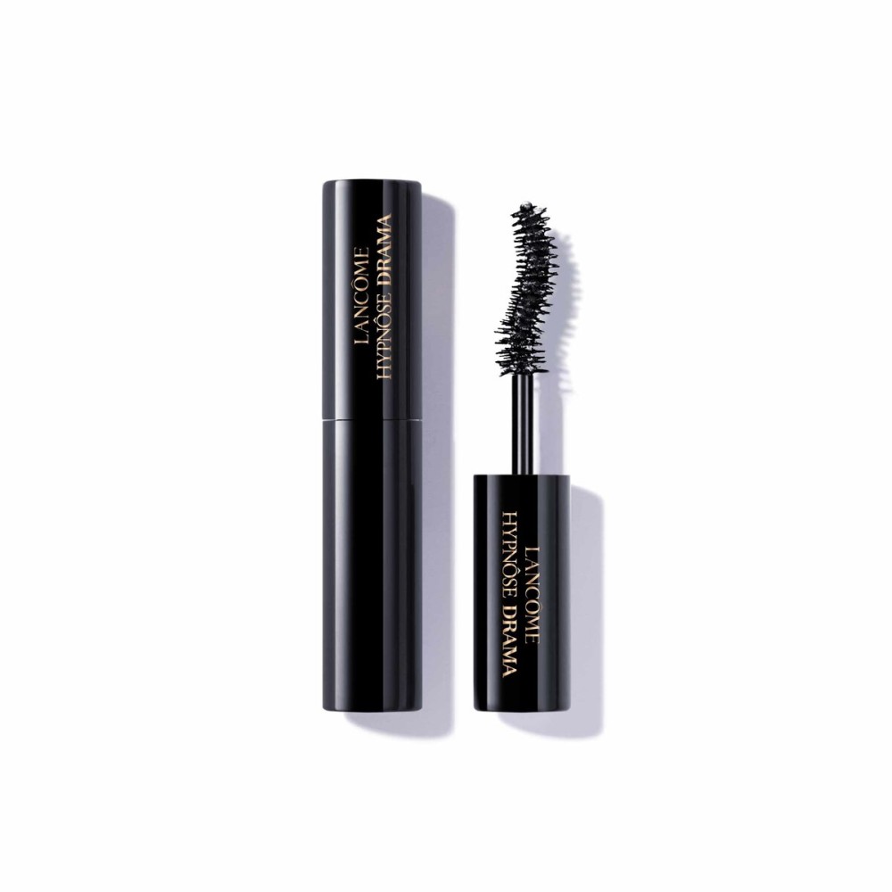 Lancme Hypnse Drama Extreme Volumizing Mascara - Up to 17x More Volume - Up to 24HR Wear- Lengthening & Volumizing - Dramatic Lash Look - Ultra Black - Suitable for Sensitive Eyes - Travel Size