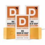 Duke Cannon Big Brick of Soap Wayfinder 10 oz Triple Milled, Fresh Water & Neroli Scent 3x Larger Bar Supports U.S. Veterans, 3-Pack