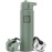 IRON FLASK Camping & Hiking Hydration Flask with Straw, Wide Mouth Insulated Stainless Steel Sports Water Bottle - 22 oz Sage
