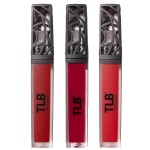 The Lip Bar - Nonstop Liquid Matte Lipstick 3-Pack, Bawse Lady (Blue Red), Rich Auntie (Deep Berry), + Hot Mama (Deep Rich Brown) - High Pigment - One Swipe - Long Lasting - Jojoba Oil - .24 fl oz