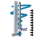 Wonderskin Eyeliner Pencil, 1440 Longwear Blue Eyeliner Pencil - Waterproof, Sharpenable & Smudge Proof