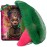 AFRIKI African Net Sponge - Exfoliating Body Scrubber, Black Owned & Rooted in Africa, All Skin Types | 45 in Long (Pink & Green)