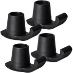 Dotday 4 Pack Walker Skis Glides for Folding Walkers, Essentials Universal Walker Accessories for Seniors, Mobility Aid Accessory for Seniors