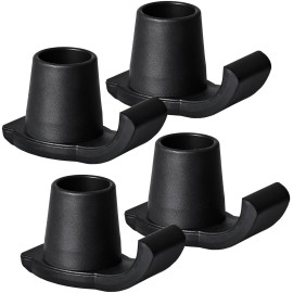 Dotday 4 Pack Walker Skis Glides for Folding Walkers, Essentials Universal Walker Accessories for Seniors, Mobility Aid Accessory for Seniors