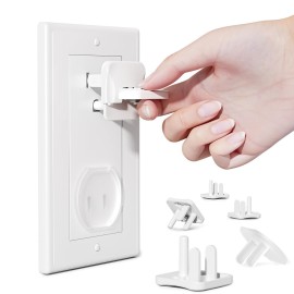 Babepai Outlet Covers Baby Proofing 42-Pack White, Child Proof Electrical Protector Safety Baby Safety Plug Covers