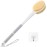 Back Scrubber Body Shower Brush: Anti Slip Long Handle Bath Brush with Stiff and Soft Bristles - Showering Exfoliator Wet or Dry Brushing for Women, Men, Elderly (Grey)
